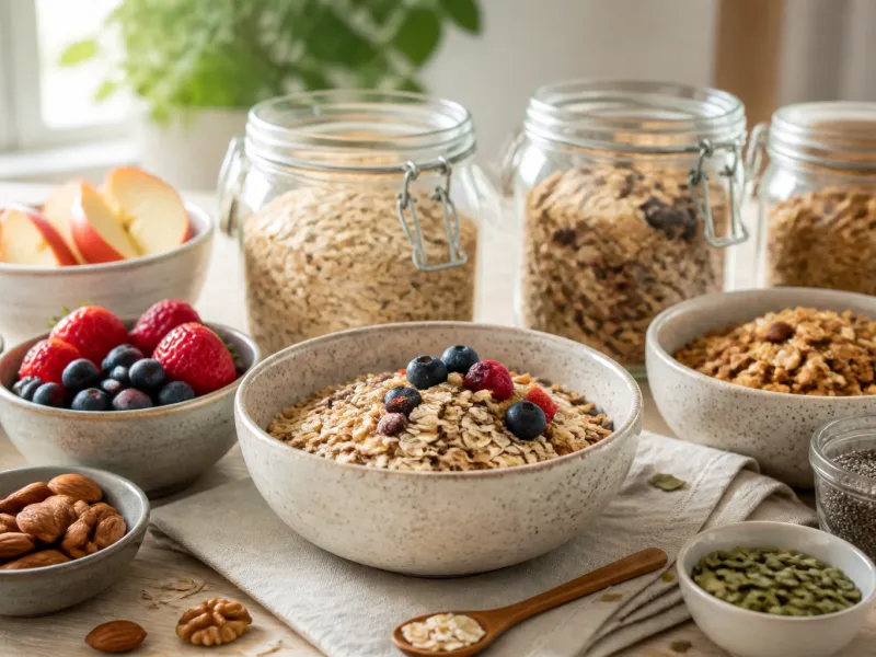Müsli beim Abnehmen: Energiedichte, Portionsgröße und Sättigung