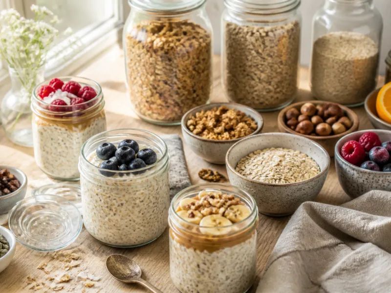 Overnight Oats Grundrezept: Verhältnis, Einweichzeit und Toppings