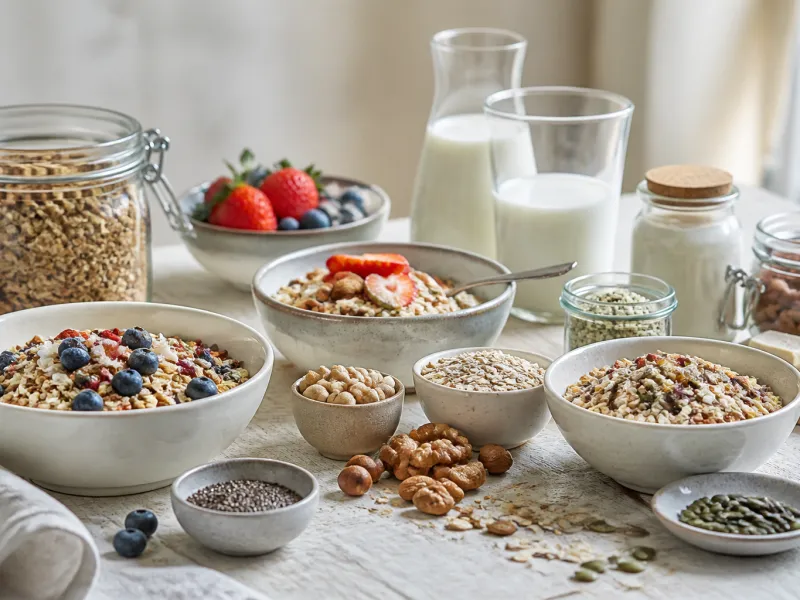 Proteinmüsli im Vergleich: Pflanzliches und tierisches Eiweiß richtig einordnen